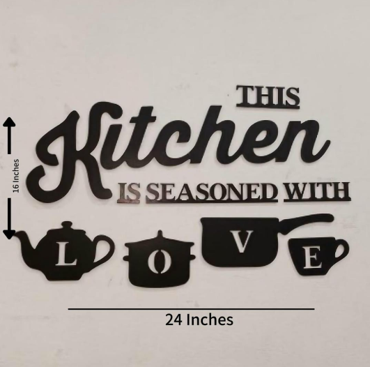 Kitchen Wall Decor - 9 pieces Wall Art
