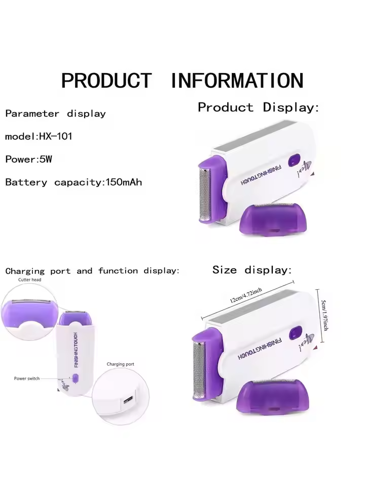 Rechargeable Painless Hair Remover