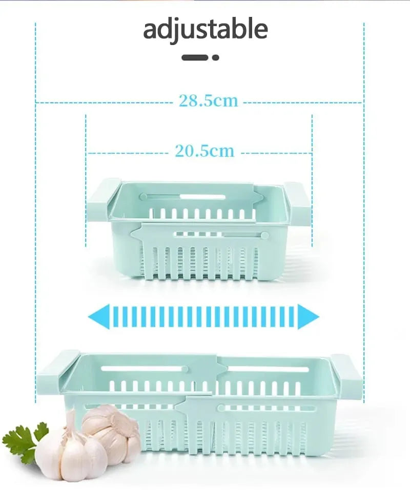 Refrigerator Storage Basket Organizer