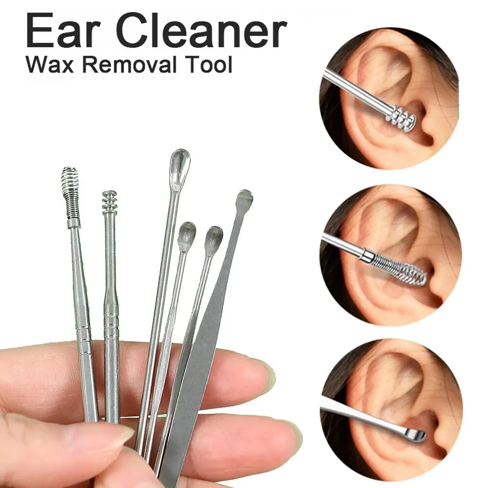 6 Pcs Ear Wax Cleaning Kit