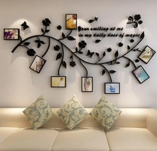 Photo Frame Set - Wall Decor - Tree Branch