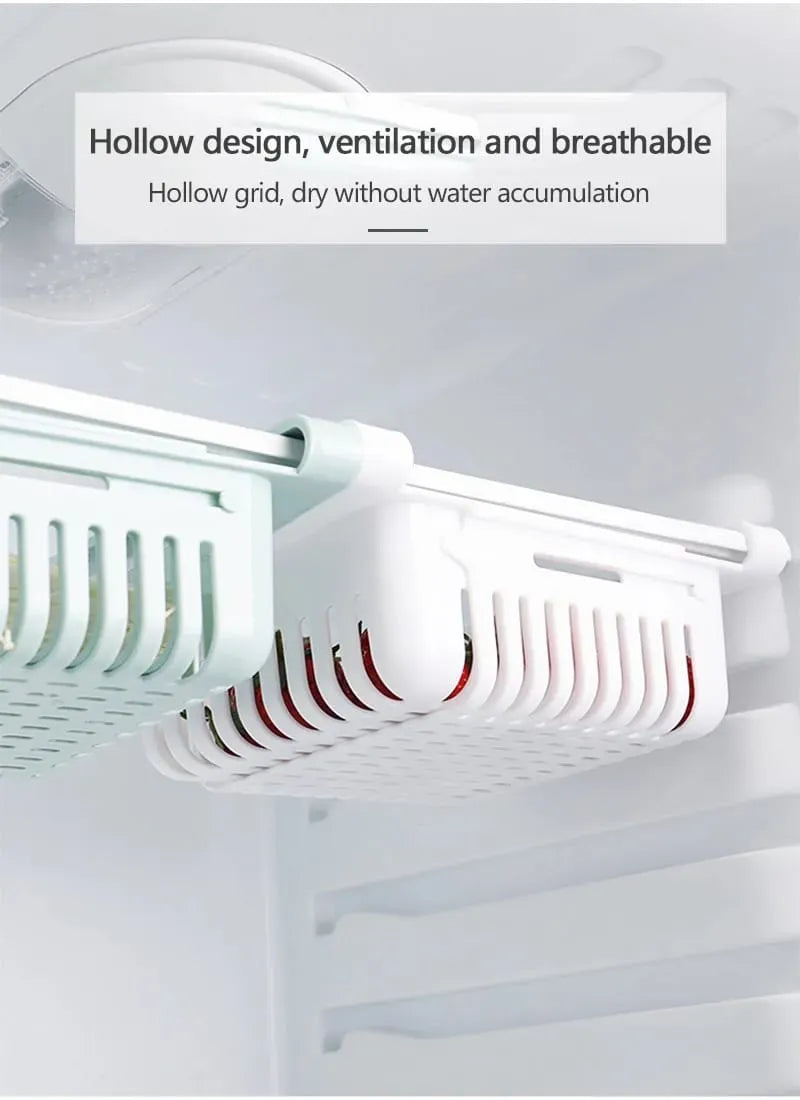 Refrigerator Storage Basket Organizer
