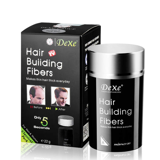 DEXE Hair Building Fibers | Black Hair