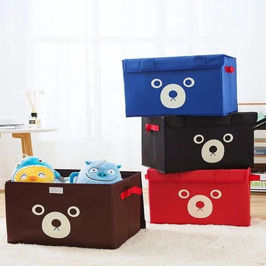 Bear Face Storage Bins