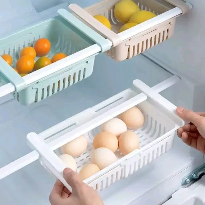 Refrigerator Storage Basket Organizer